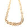 X-länk halsband i 18k guld 3X. vikt: 27,9g