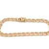 Bismarck armband i 18k guld. vikt: 13,7g