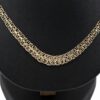 X-länk halsband med stavar i 18k guld.Vikt 14.5g