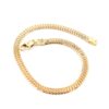 Fiskben armband i 18k guld . vikt: 5,56g