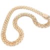 X-länk halsband i 18k guld. vikt:38,25