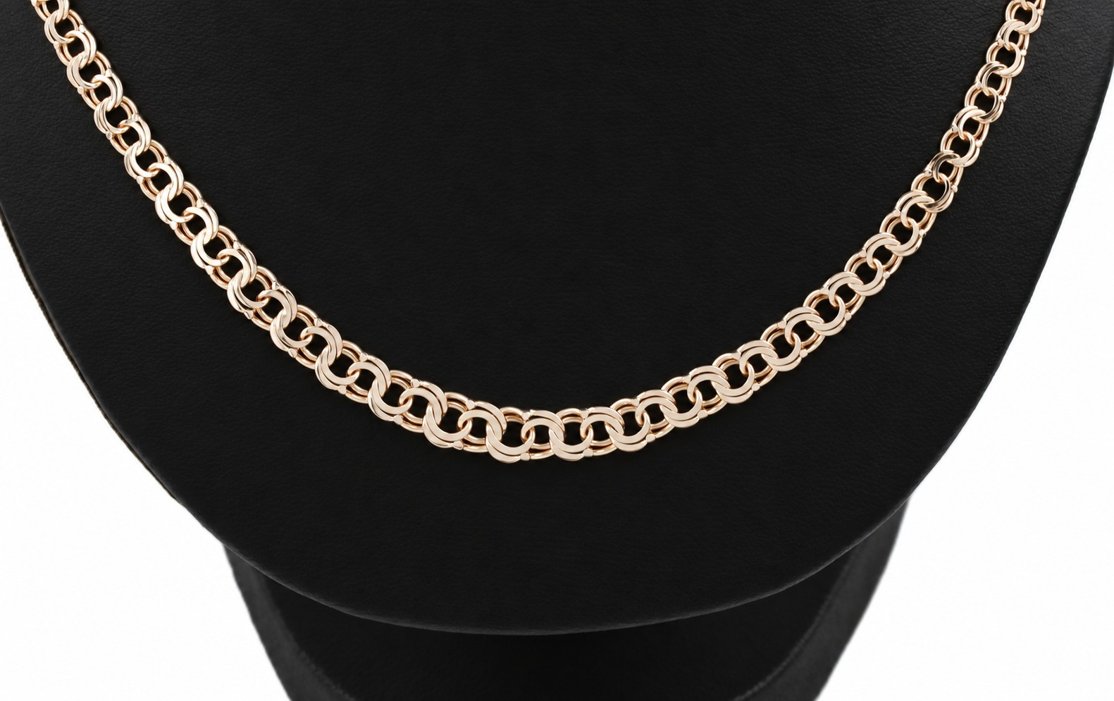 Halsband bismarck i 18k guld.Vikt 12.30g