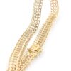 Fiskben halsband i 18k guld. vikt: 16,1g