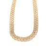 X-länk halsband i 18k guld. vikt:38,25