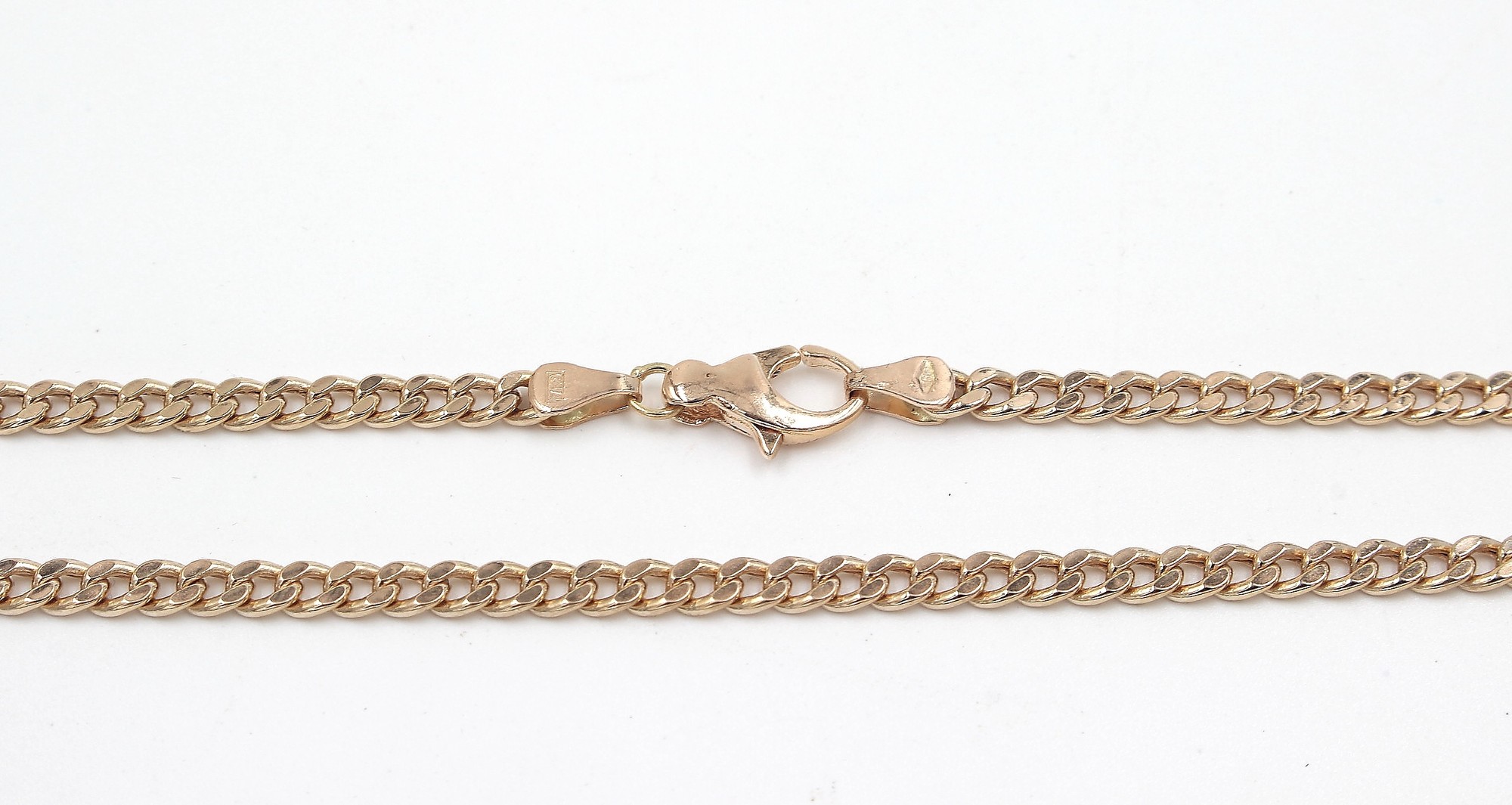 Pansar halsband i 18k guld , ihålig.Vikt: 8,7 g