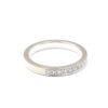 Diamantring i 18k vitguld- 0,22ct