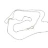 Halsband i 18k vitguld