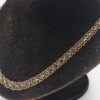 X-länk halsband med stavar i 18k guld. vikt: 18,6g