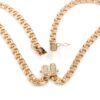 Armband dubble bismarck i 18k guld.Vikt 23.80g