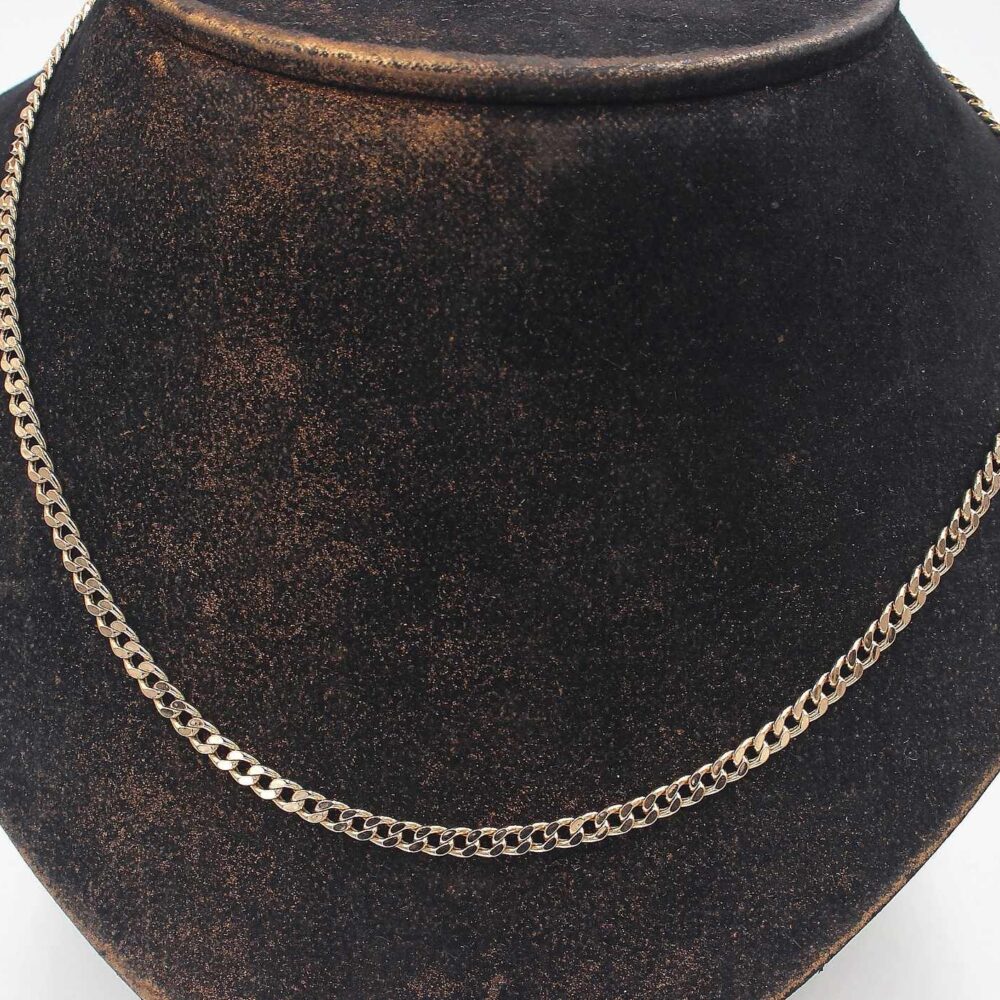 Pansar halsband i 18k guld , ihålig.Vikt: 8,7 g
