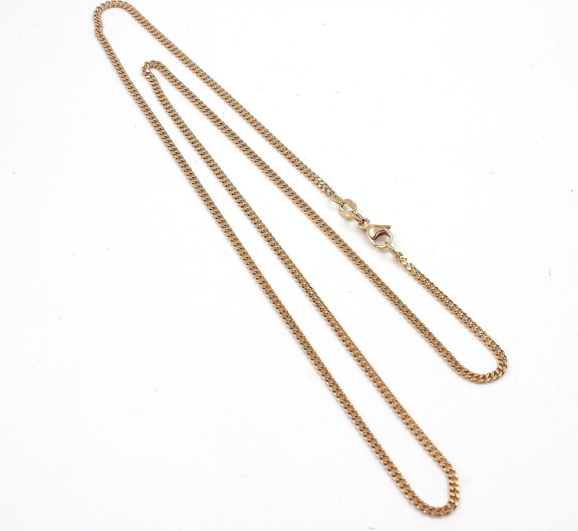 Pansar halsband i 18k guld , massiv.Vikt 7 g