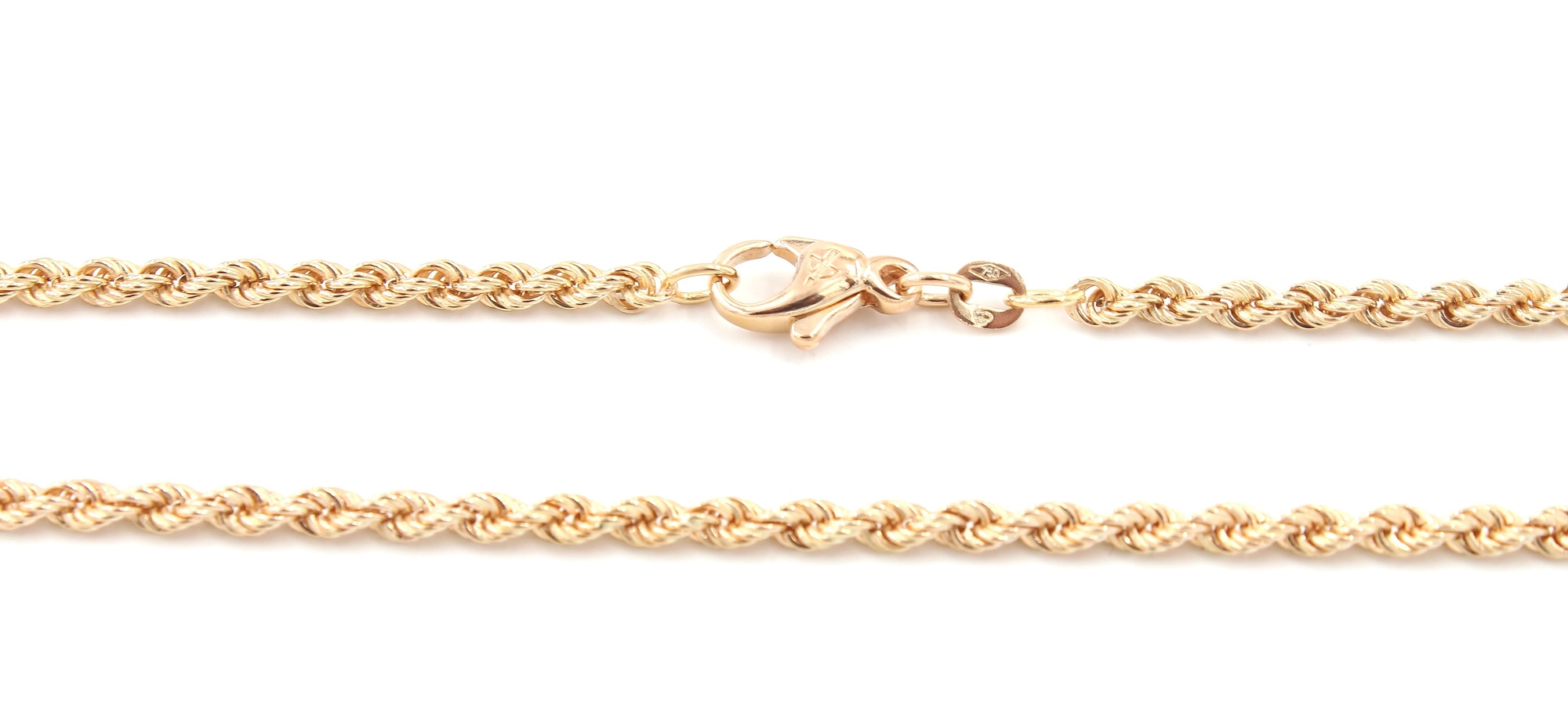Cordell halsband i 18k guld , massiv.Vikt 16,2g