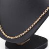 Ankar halsband i 18k guld ihålig.Vikt 11,2g