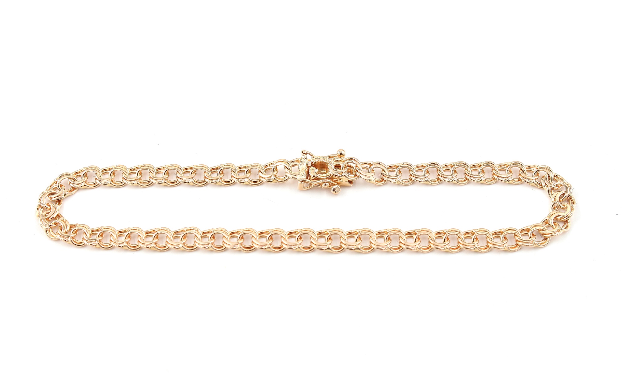 Bismarck armband i 18k guld. vikt: 6,3g