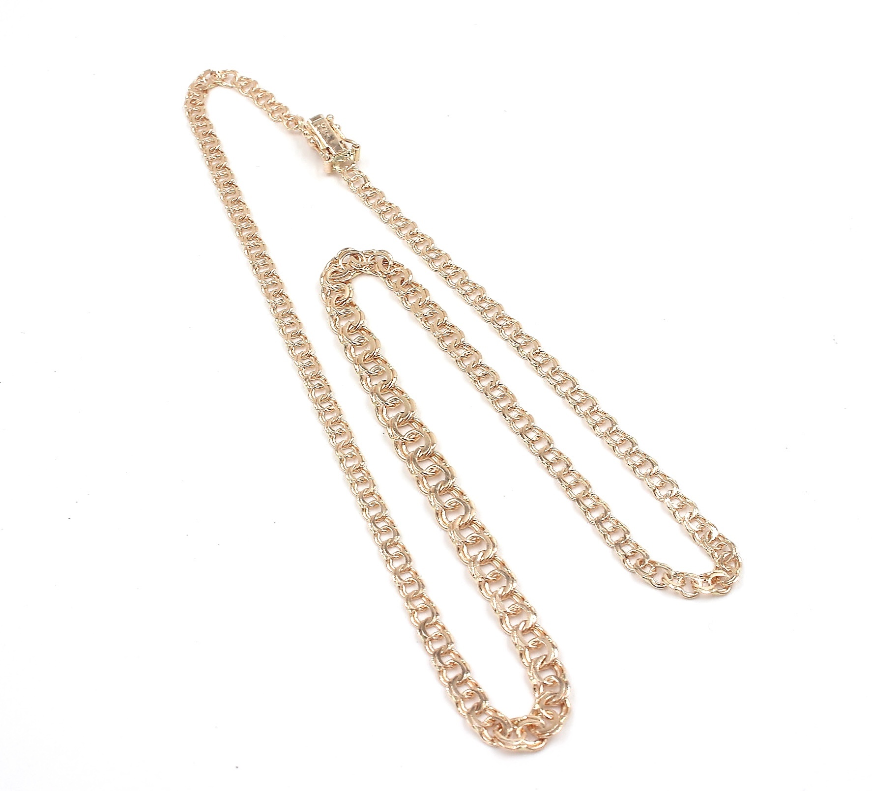 Bismarck halsband i 18k guld. vikt: 9,5g
