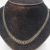 X-länk halsband med stavar i 18k guld. vikt: 15,8g
