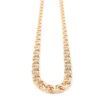 Bismarck halsband i 28k guld. vikt: 20,45g