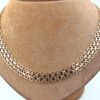 X-länk halsband i 18k guld. vikt:38,25