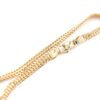 Fiskben armband i 18k guld . vikt: 5,56g