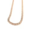 Bismarck halsband i 18k guld. vikt: 15,3g
