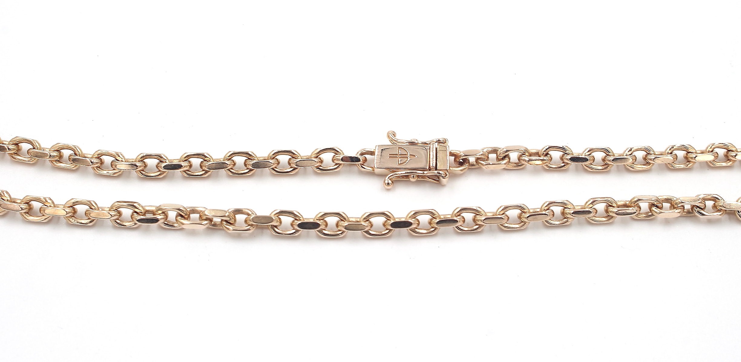 Ankar halsband i 18k guld. massiv.