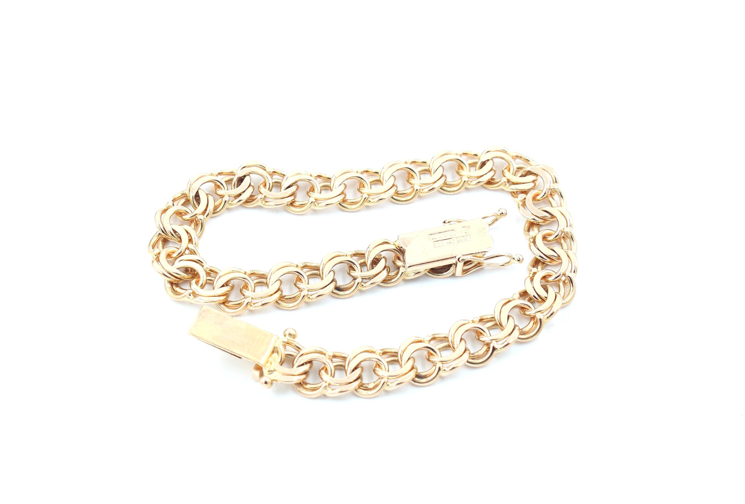 Bismarck armband i 18k guld