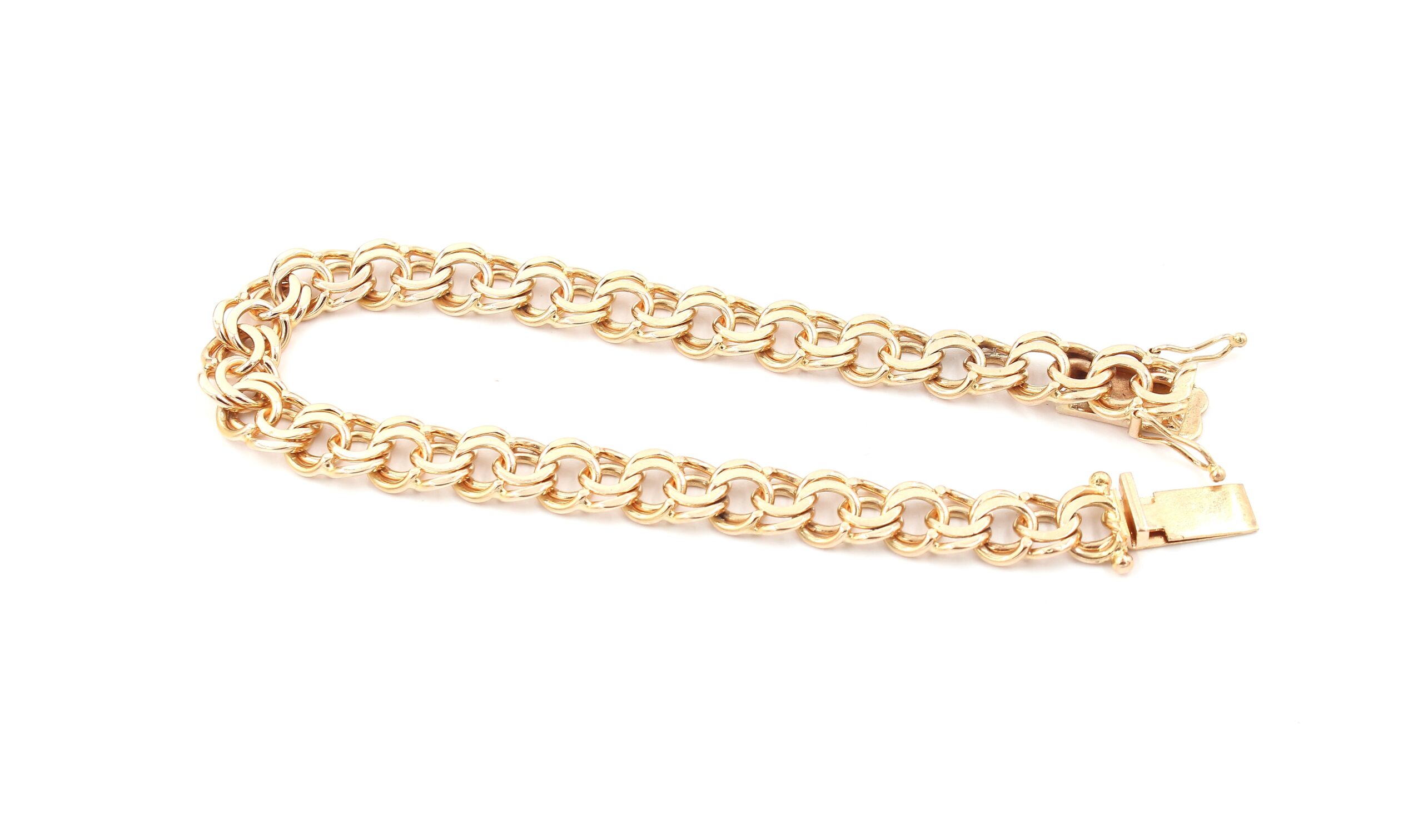 Bismarck armband i 18k guld