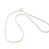Halsband i 18k guld och vitguld.