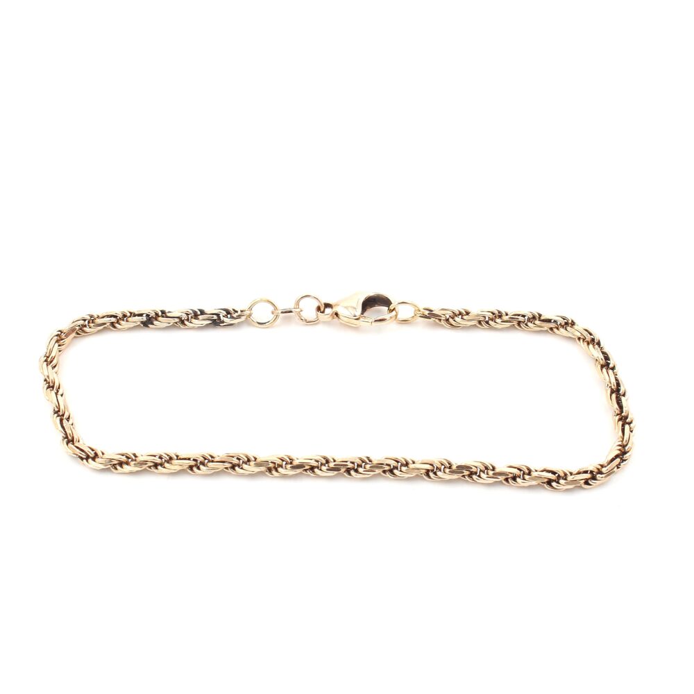Cordell armband i 18k guld. massiv. vikt: 6,85g