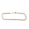 Cordell armband i 18k guld. massiv. vikt: 6,85g
