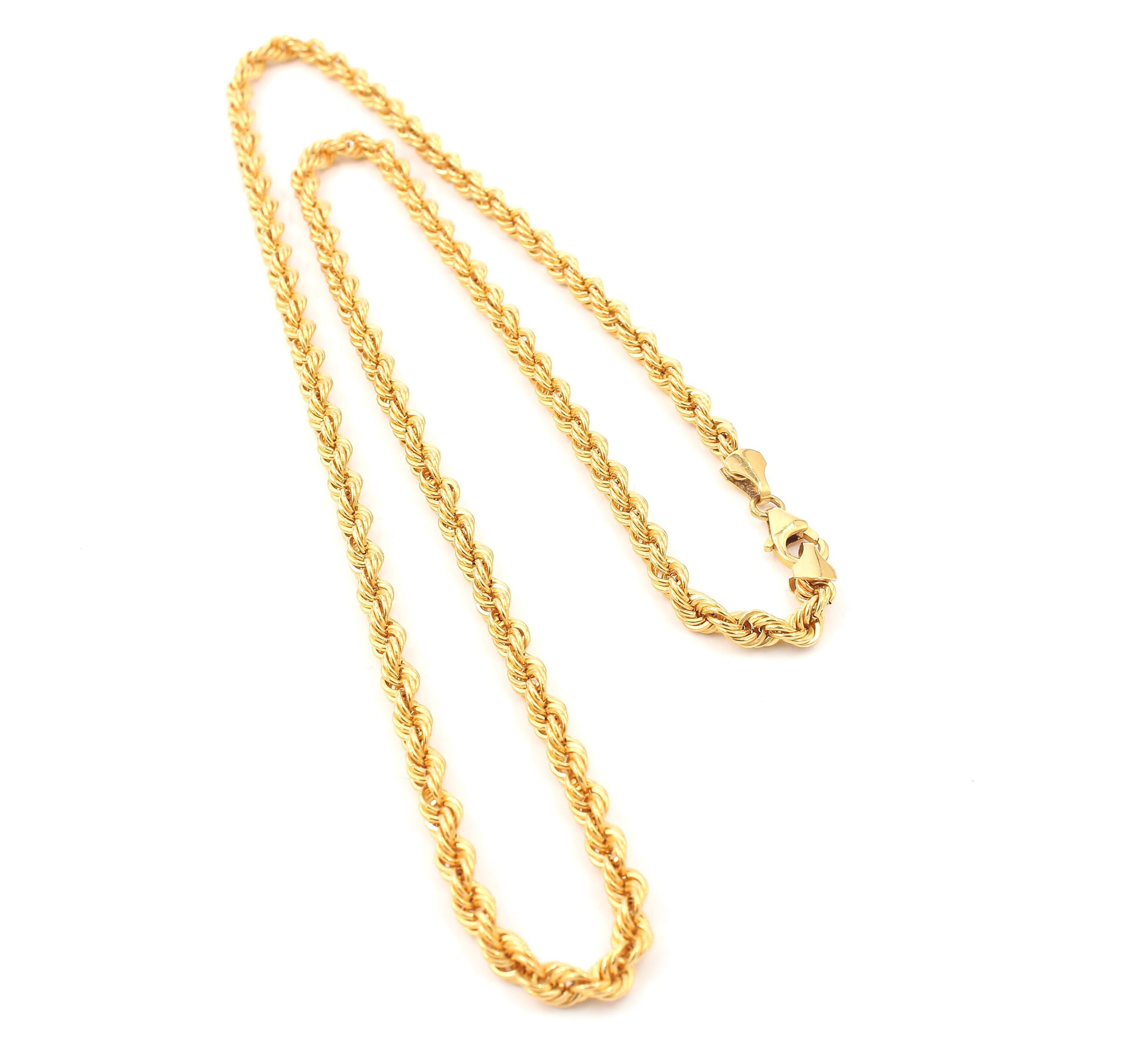 Cordell halsband i 22k guld ihålig. vikt: 13,8g