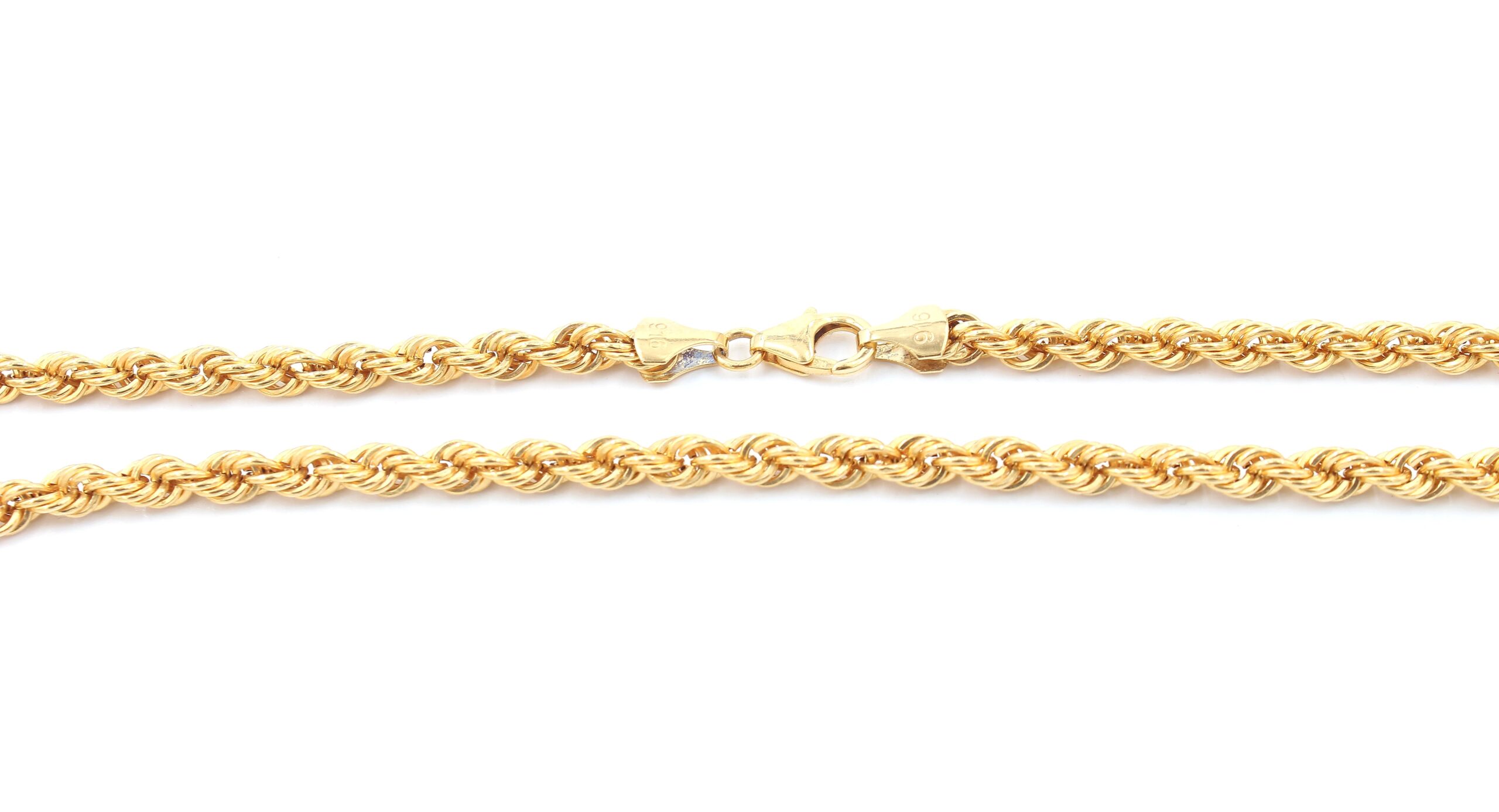 Cordell halsband i 22k guld ihålig. vikt: 13,8g
