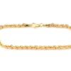 Cordell armband i 22k guld ihålig. vikt: 4,9g