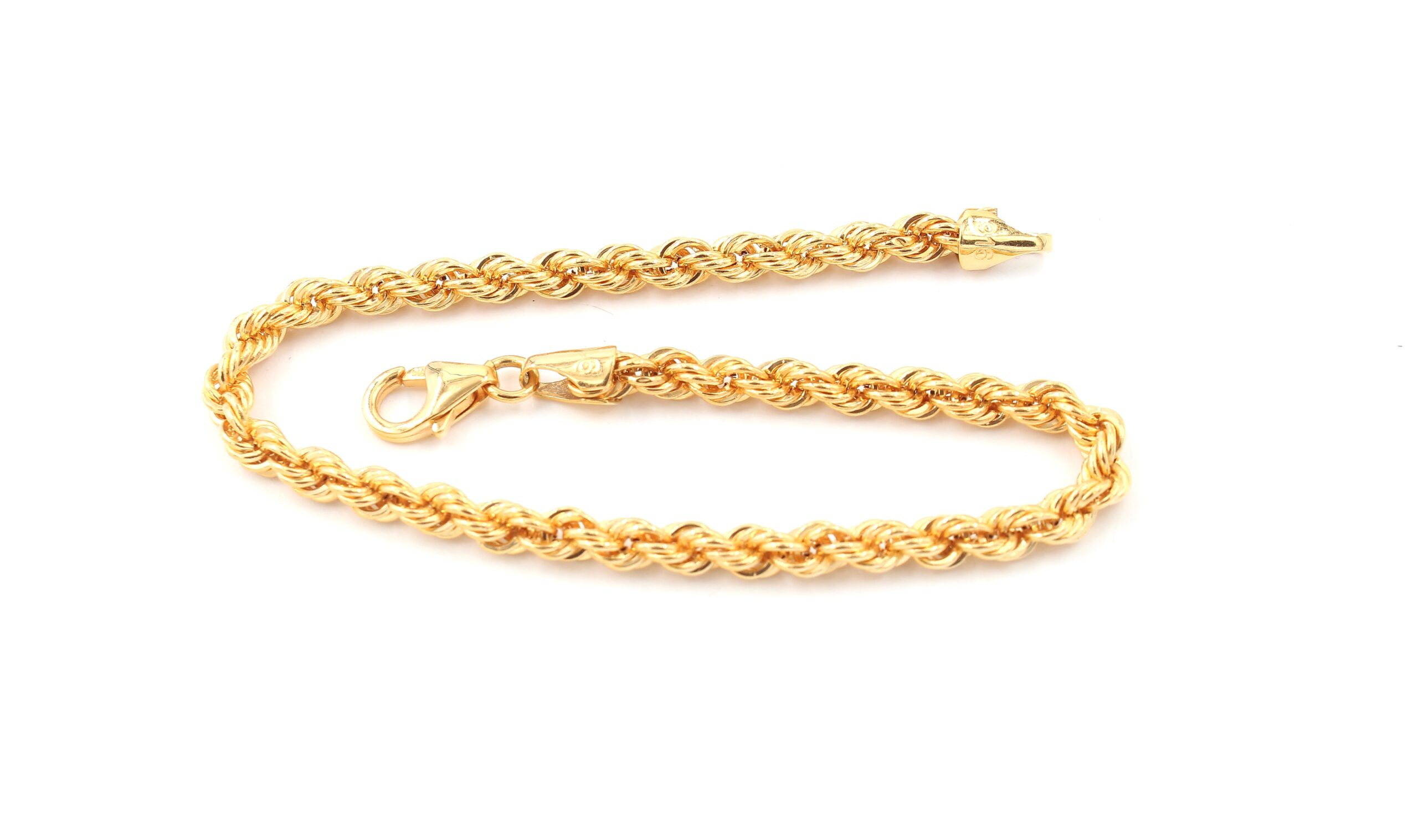 Cordell armband i 22k guld ihålig. vikt: 4,9g