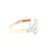 Diamantring i 18k guld och vitguld 0,20ct. vikt: 4,4g