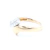Diamantring i 18k guld och vitguld 0,20ct. vikt: 4,4g