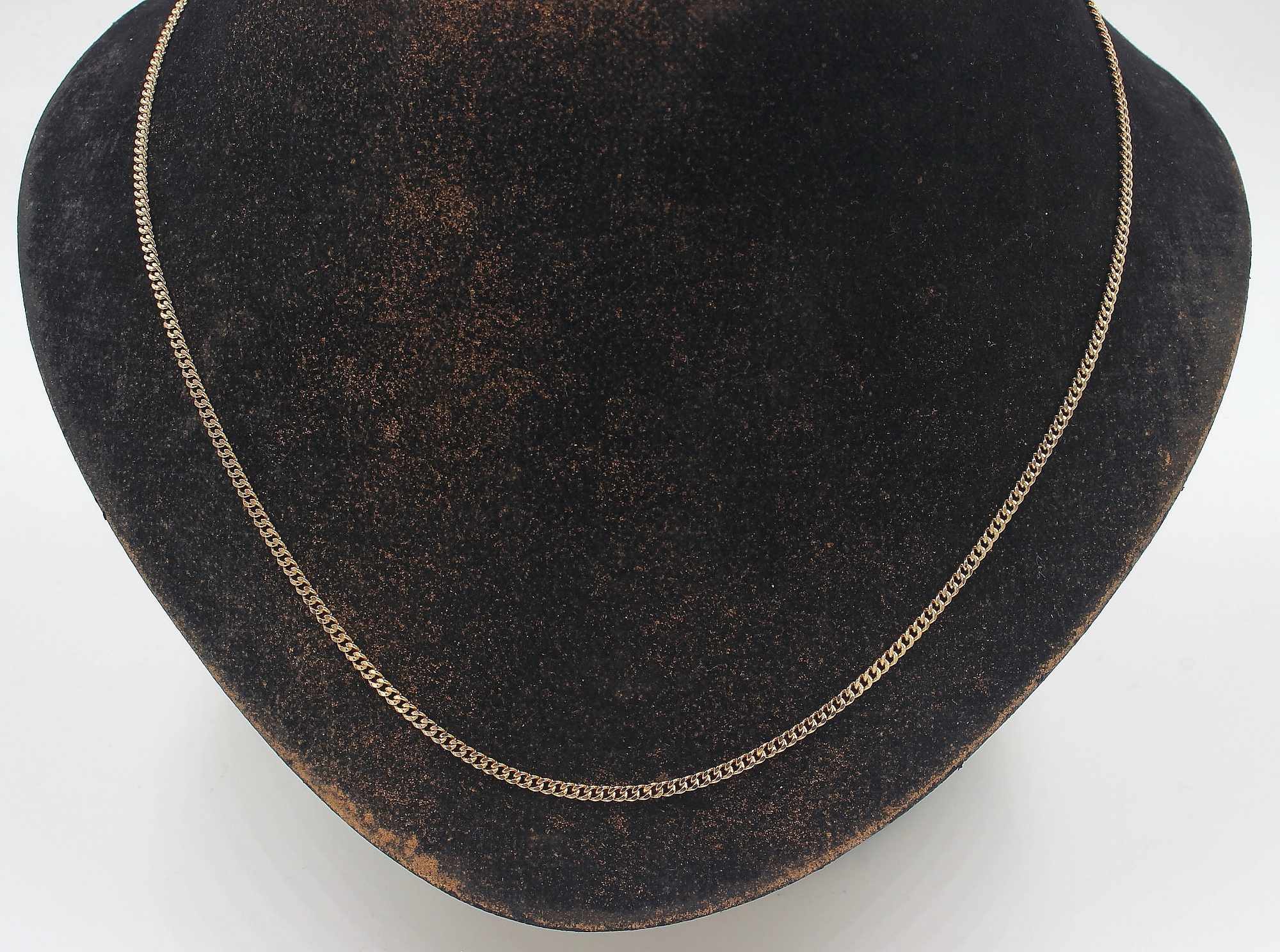 Pansar halsband i 18k guld , massiv.Vikt 7 g