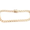 Pansar armband i 18k guld massiv. vikt: 14,8g