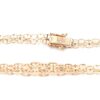 X-länk halsband med stavar i 18k guld. vikt:13g