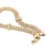 X-länk armband i 18k guld. vikt: 7,1g