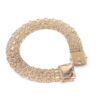 X-länk armband med stavar i 18k guld 3x. vikt:14,7 g