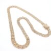 X-länk halsband med stavar i 18k guld. vikt: 15,8g