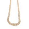 X-länk halsband med stavar i 18k guld. vikt: 15,8g