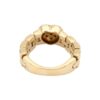 Ring i 18K guld med små diamanter