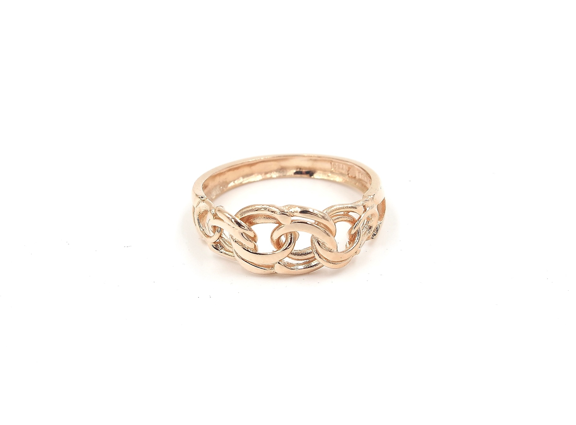 Bismarck ring i 18k guld. vikt: 2,8g