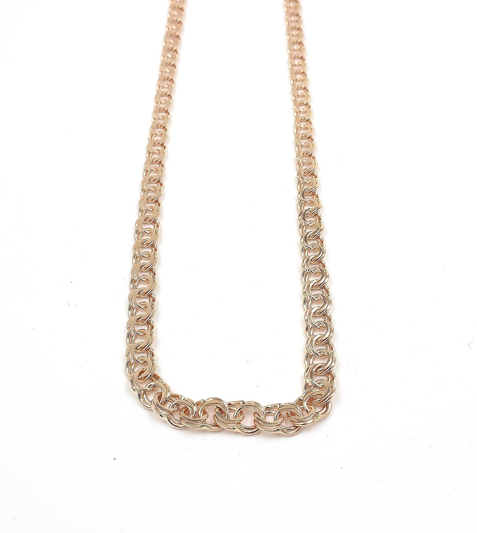 Bismarck halsband i 18k guld. vikt: 9,5g
