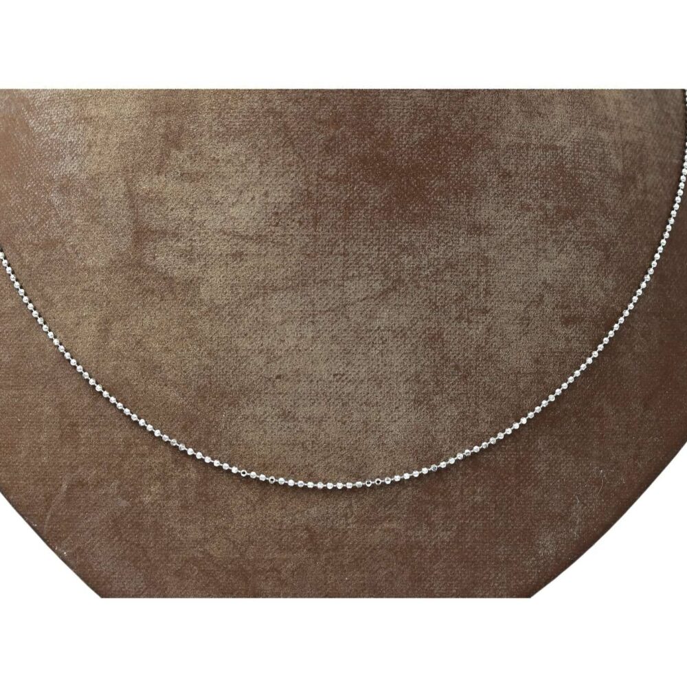 Halsband i 18k vitguld