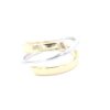 Ring i 18k guld och vitguld. vikt: 2,3g