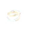 Ring i 18k guld och vitguld. vikt: 2,3g