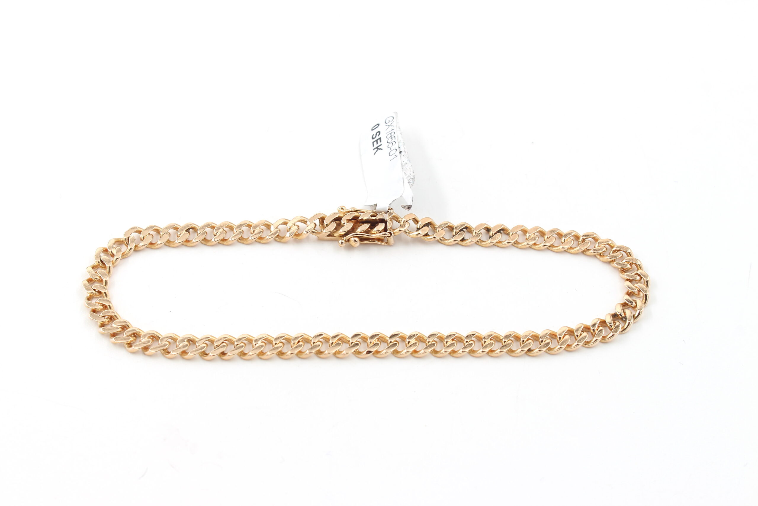 Pansar armband i 18k guld. massiv. vikt: 10,65g